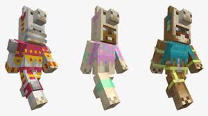 Minecraft houses to build in survival. Jolly Llama Minecraft Earth Hd Png Download Transparent Png Image Pngitem