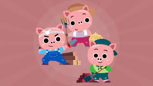Cuento Los Tres Cerditos Y El Lobo Feroz Vago De Internet