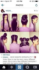 Same hair in the video: Versatility Of A Vixen Sew In Black Hair Information