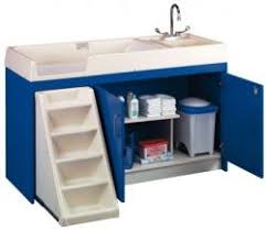 Tm 8543a Toddler Walk Up Changing Center Right Hand Sink Assembled Daycare Furniture Diaper Changing Station Furniture Direct