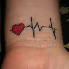 Red small broken heart tattoo on left upper hand wrist. 75 Best Heart Tattoos For Men Cool Design Ideas 2021 Guide