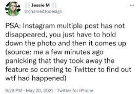 To resize the image for instagram without cropping to 4:5, you can add a white background manually to change it into a square. Bug Instagram Carousel Or Add Multiple Pictures Feature Not Working
