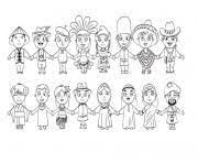 This magnificent idea necessary just the. Diversity Coloring Pages To Print Diversity Printable