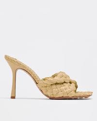 Buy Beige Heeled Sandals For Women By Bottega Veneta Online Ajio Com