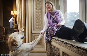 Farewell My Four Legged Master Of The Real Downton Abbey Lady Carnarvon S Fond Eulogy For Percy The Golden Labrador Who Lorded It Over Location Of Itv Period Highclere Castle Downtown Abbey