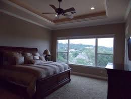 Tray Ceiling Recessed Lighting Fan Ceiling Design Living Room Attic Bedroom Designs Traditional Bedroom