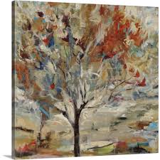 Spirit of water tree art print giclee print art tree | etsy. Winston Porter Red Bird Tree Aniha Painting Print Reviews Wayfair