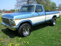 79 F 250 Ranger Blue White 79 Ford Truck Classic Ford Trucks Ford Pickup Trucks