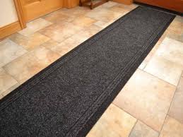 Black Heavy Duty Non Slip Rubber Backed Hall Runners Extra Long Narrow Rugs Mat Ebay Hall Runner Black Carpet Cheap Rugs