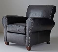 Rating 5.000006 out of 5. Manhattan Leather Armchair With Nailheads Pottery Barn