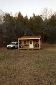 Maybe you would like to learn more about one of these? Deer Camp Cabin Built From A 10x12 Portable Building House In The Woods Cottage Tiny House Camp House