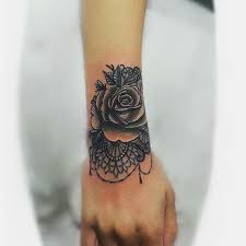 Designer rose tattoo on wrist. Rose Mandala Wrist Tattoo Rose Tattoos On Wrist Wrist Tattoos For Women Flower Wrist Tattoos