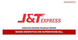 J&t express operates everyday, 365 days a. Jawatan Kosong Terkini J T Express Pelbagai Kekosongan Jawatan Baru Pelbagai Negeri Kerja Kosong Kerajaan Swasta
