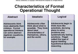 Adolescence Cognitive This Is A Great Diagram That Goes In A Little More Detail Of Piaget S Fourth Stage For Cognitive Development Metacognition Adolescence
