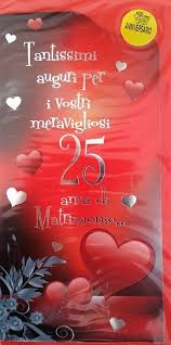 Venticinquesimo anniversario auguri 25 anni matrimonio divertenti. 207 Frasi Immagini E Video Per I 25 Anni Di Matrimonio Frasidadedicare