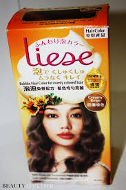 Liese Bubble Hair Color Creamy Beige Beauty Appetite By