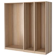 Pax 3x Korpus Kleiderschrank Eiche Weiss Lasiert 200x58x201 Cm In Den Warenkorb Ikea Osterreich