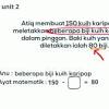 Lembaran kerja makropengajaran (kata kerja). 1