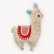 Lama Nahen Mit Schnittmuster Lala Lama Kissenfigur Handgemachte Kuscheltiere Bommel Machen Stoffpuppen