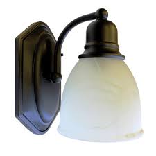 Lasalle Bristol Globe Wall Sconce With Alabaster 410131601744rt The Home Depot