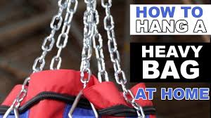 Turn the duffel bag inside out and check all of the seams for weak spots. The Best Ways To Hang A Heavy Bag At Home
