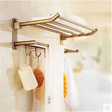 No matter which style towel holder you're searching for, we guarantee you'll find the perfect towel holder for your bathroom at vintage tub & bath. European Antique Bathroom Towel Rack Brass Finished Towel Rail Towel Bar Shelf Bathroom Accessories 5 Hooks Wall Mounted Ua29 Buy At The Price Of 68 85 In Aliexpress Com Imall Com
