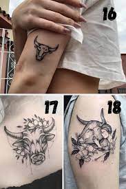 Taurus is represented by the bull and it is very much concerned with making money and saving it. 33 Stunningly Strong Taurus Tattoo Ideas Tattooglee