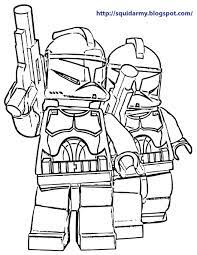 Dibujos Para Colorear De Star Wars Lego