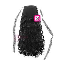 Start from lace (hair roots) to the end of hair length. 14 Inch Ponytail Deep Wavy Hair Natural Color Beequeenhair Store