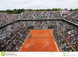 Court Philippe Chatrier At Le Stade Roland Garros During