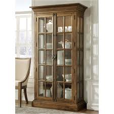 Opt for a balanced style. 23655 Riverside Furniture Hawthorne Dining Room Display Cabinet