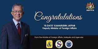 Portal jabatan imigresen malaysia , official portal of immigration department of malaysia. Wisma Putra On Twitter Wisma Putra Congratulates Dato Kamarudin Jaffar On His Appointment As The New Deputy Foreign Minister Of Malaysia Ikramshahrul Amran Zin Nadziraho Idfrmalaysia Searcct2003 Isis My Https T Co Od8rdy6tvg