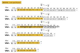 China 20t K50 50 Tc7050 Tower Crane Jib Length 70m Tip