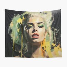 Lady Gaga Tapestries for Sale