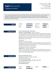 (feel free to skip this section if you simply want to pick a format and start working on your resume.) for a professional resume, follow these 10 resume formatting steps: Commercial Engineer Resume Sample 2021 Writing Tips Resumekraft
