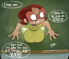 Penny Sanchez gets stuck on her way outta Chalk Zone (Ota) [Chalk Zone] : r rule34