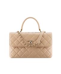Get free shipping on chanel small flap bag with top handle at bergdorf goodman. Chanel Flap Bag With Top Handle Lambskin Beige Brandrena Store Buy The Best Quality Cheap Products