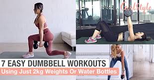Shop rubber resistance, exercise mats, weights & more from the creators of the xertube. 7 Easy Dumbbell Workouts For Women To Try At Home Girlstyle Singapore