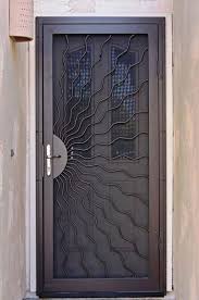 Security Screen Doors For Front Door Looking For Unique Home Designs Security Screen Doors Iron Security Doors Grill Door Design Door Design Interior