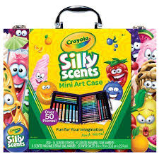 Crayola Silly Scents Mini Inspiration Art Case Coloring Set Child 50 Pieces Walmart Com Art Case Art Kit Crayola
