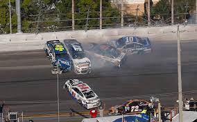 You sit in the left side of the car, you turn left, you see where you are going better. Nascar S 5 Minute Crash Clock Tested At Daytona 500
