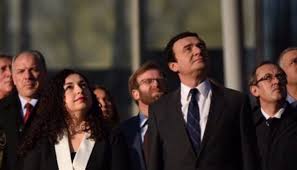 Kosovo parliament elects vjosa osmani as new national president back to video osmani's initial mandate expired when the new government of prime minister albin kurti, the head of vetevendosje. Vjosa Osmani Albin Kurti 750x375 786x450 Infoshqip Com