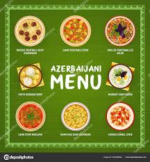 A very different coffeeshop, with checkered table cloths and a notice saying please wait to be seated. Vektorgrafiken Azerbaijan Food Vektorbilder Azerbaijan Food Depositphotos