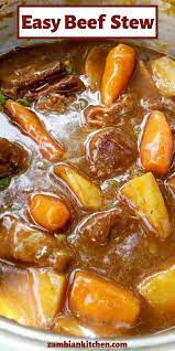 How To Cook Beef Stew Simple Recipe Zambian Kitchen Easy Beef Stew Easy Beef Stew Recipe Beef Stew Recipe