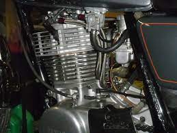 Stainless Braided Dual Feed Rocker Oil Line Yamaha Sr500 Xt500 Tt500 Hl500 Sr400 In 2021 Rocker Yamaha Stainless