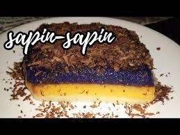 5 Sapin Sapin How To Youtube Food Yellow Food Coloring Pinoy Food