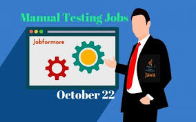Jobformore Manual Testing And Java Jobs Manual Testing Job Manual