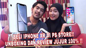 Beli Iphone Xr Di Ps Store Unboxing Review Jujur 100 Youtube