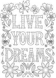 Free printable adult coloring pages. 21 Printable Motivational Coloring Pages For Kids Happier Human