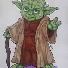 Loving This Yoda By Analytically Creative Color Coloring Draw Drawing Starwars Yoda Chameleonpens Drawings Illustration Art Chameleon Pens Markers